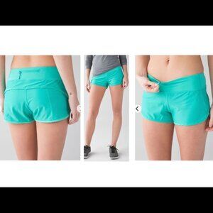 NWOT Lululemon Speed Short (Mesh) Bali Breeze